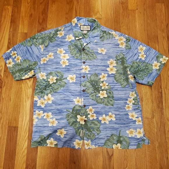 Jamaica Jaxx 100% Silk Hawaiian Shirt - Picture 1 of 5